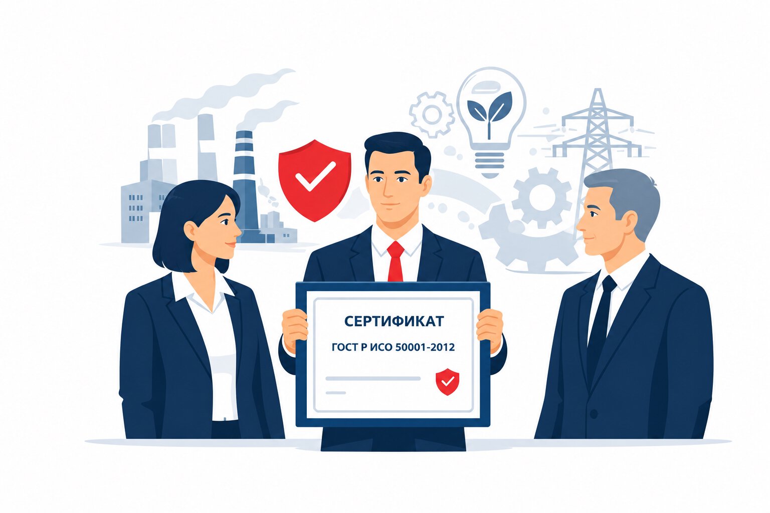 Оформление сертификата ГОСТ Р ИСО 50001-2012 в Лабинске в по всему Лабинскому району Краснодарского края