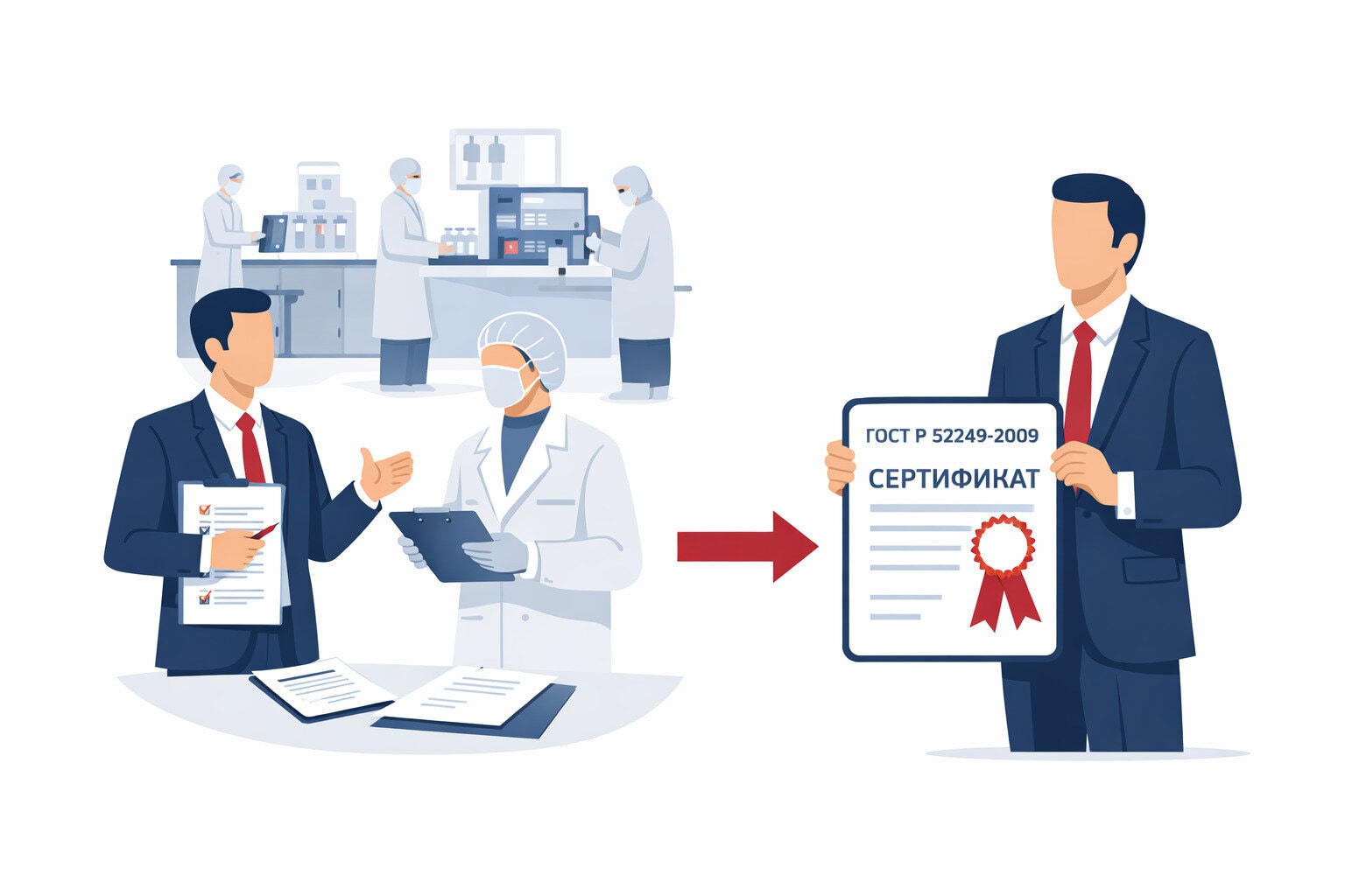 Процедура сертификации ГОСТ Р 52249-2009 в Лабинске